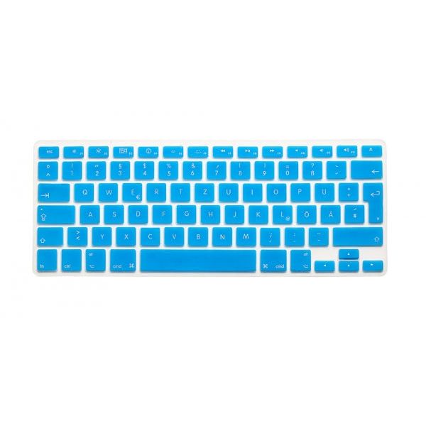 System-S Silikon Tastaturschutz Tastaturabdeckung Türkische Tastatur QWERTY Tastatur Abdeckung Schutz für MacBook Pro 13" 15" 17" iMac MacBook Air 13" in Türkis