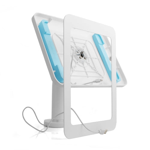 Abschließbarer Tablet Ständer Präsentationsständer Für iPad Air 2 Weiß Mit Schloss