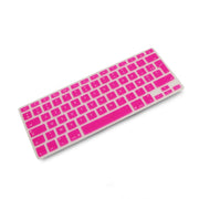Silikon Tastaturabdeckung AZERTY Pink Für MacBook Pro Und Air Schutz Vor Fingerabdrücke Staub