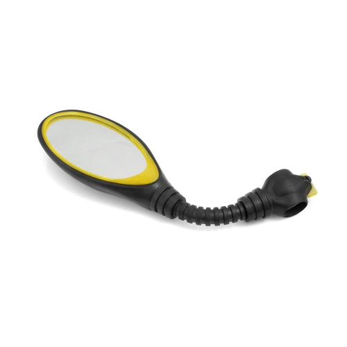 System-S  Fahrrad Spiegel Rückspiegel mit Schwanenhals in Schwarz