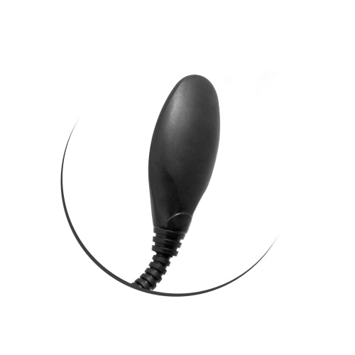 System-S  Fahrrad Spiegel Rückspiegel mit Schwanenhals in Schwarz