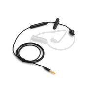 Einohr Antistrahlung Headset Kopfhörer Mit Schallschlauch Für Smartphone Tablet PC Schwarz