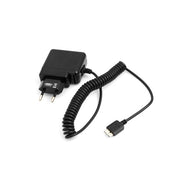 Systemhaus Zakaria USB Ladegerät 2A Micro USB 3.0 Netzteil Mit Spiral Kabel Reiseadapter 1,5 m