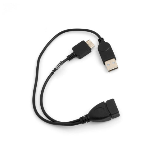 Systemhaus Zakaria USB 2.0 OTG Host Kabel 2 In 1 USB A Zu USB 3.0 Micro B Und USB A Host Kabel 30 Cm