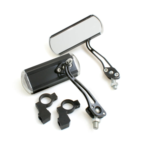 Fahrrad Spiegel Rückspiegel Retro Style Schwarz Für Mehr Sicht Im Straßenverkehr Sicherheit