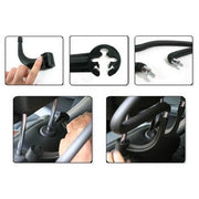 SYSTEM-S Universal KFZ Auto Kleiderbügel Autokleiderbügel Kopfstützenhalterung Haken Kleiderhaken