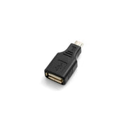 SYSTEM-S OTG Adapter USB A Eingang Zu Micro USB Stecker Adapter OnTheGo Host Kabel