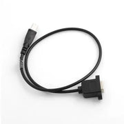 SYSTEM-S USB 2.0 Typ B Panel Mount Verlängerung Buchse Screw Nuts 50cm