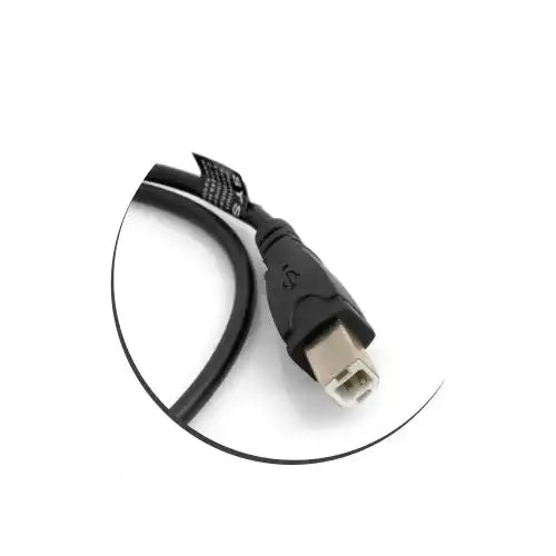 SYSTEM-S USB 2.0 Typ B Panel Mount Verlängerung Buchse Screw Nuts 50cm