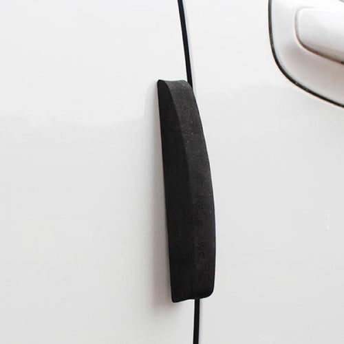 System-S 4er Set Selbstklebender Kantenschutz KFZ Autotüren Schwarz Türschutz Stoßschutz