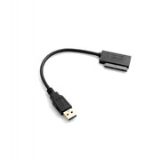 SYSTEM-S USB Typ A 3.0 (male) auf 7 + 9 16pin 1.8 Zoll  Micro SATA für HDD Festplatte SSD  Kabel Kabel