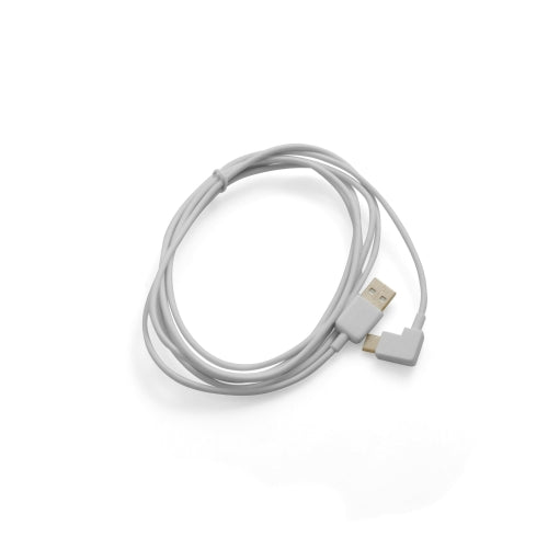 USB C Zu USB A Kabel 90 Grad Winkel Weiß 200 cm Daten Und Hochwertiges Ladekabel Premium