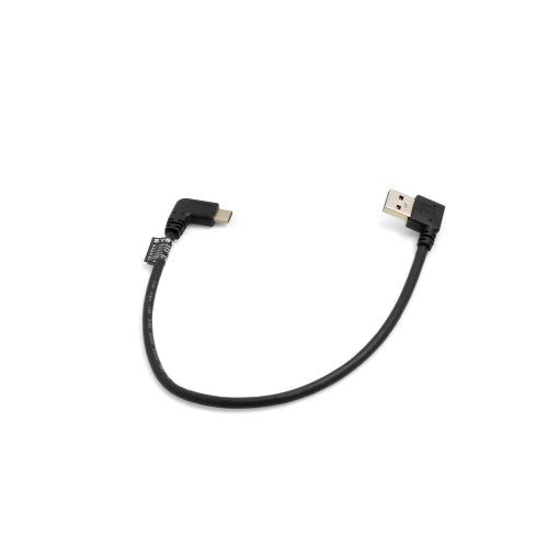 USB C Auf USB A Kabel 30 Cm Mit 90 Grad Winkel Geeignet Für Lade Und Datentransfer