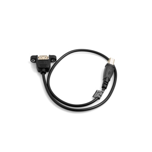 Systemhaus Zakaria USB Typ B Zu USB Typ A Panelmontage Kabel 50cm USB 2.0 Datenkabel