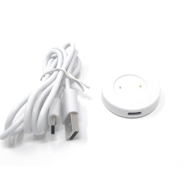 System-S USB Dockingstation Weiß Für Huawei Watch GT Elegantes Design Mit Ca 90 cm Kabel