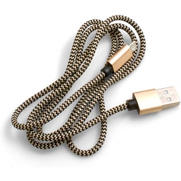 Micro USB Zu USB A Kabel 100 Cm Geflochtene Nylon Ummantelung Schwarz Weiß Hohe Haltbarkeit