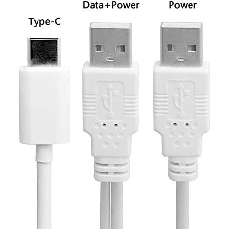 Systemhaus Zakaria Y Kabel USB Typ A Stecker Zu USB Typ A Und USB Typ C 3,1 Adapter