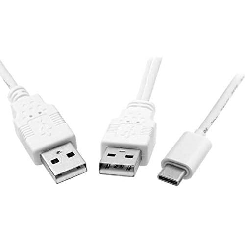 Systemhaus Zakaria Y Kabel USB Typ A Stecker Zu USB Typ A Und USB Typ C 3,1 Adapter