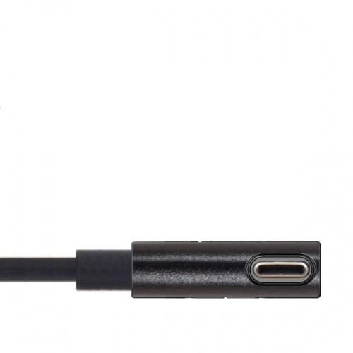 System-S USB 3.0 A (Male) zu USB Typ C 3.1 (Male) Kabel 90 Grad Gewinkelt 120cm Datenkabel Ladekabel