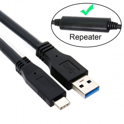 Usb Typ C Auf USB Typ A Kabel Mit Repeater GL3523 10m Daten Und Leistungsaufladung Tablet HDD