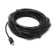 SYSTEM-S USB 2.0 Kabel 13 m Micro B Stecker zu Typ A Stecker in Schwarz