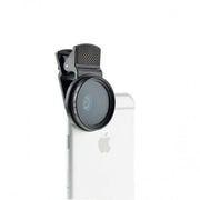 SYSTEM-S Universal Clip-on Klammer 37mm Polarisationsfilter Linse Objektiv für Smartphone Tablet PC