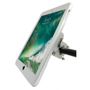 SYSTEM-S Stangenhalterung Mit Schloss Aus Metall Für iPad 9.7 Zoll 2018 Air 1 2 Modell