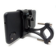 Fahrradhalterung Aus Metall Schwarz Für Smartphone Am Lenker Vielseitig Nutzbar Auch Motorrad