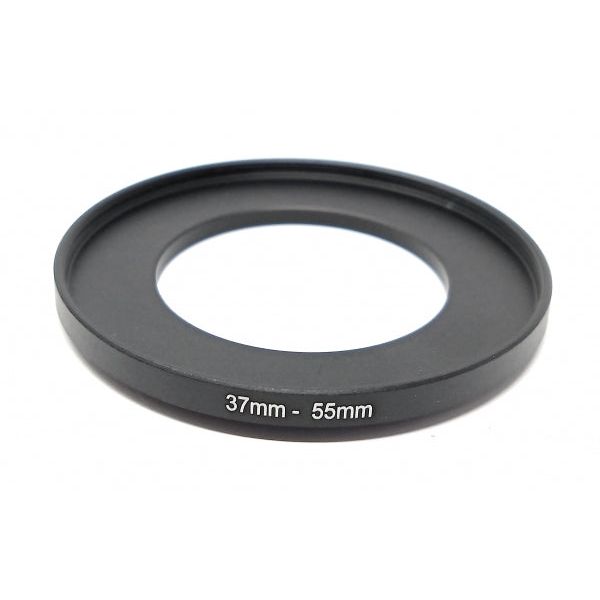 37mm zu 55mm Step Up Ring Objektiv-Adapter Schwarz Für Filter - Erweiterte Kompatibilität
