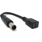 DC 20V Adapterkabel 7,5 cm von 7,4 x 5,0 mm Buchse zu 4,5 x 3,0 mm Stecker Schwarz