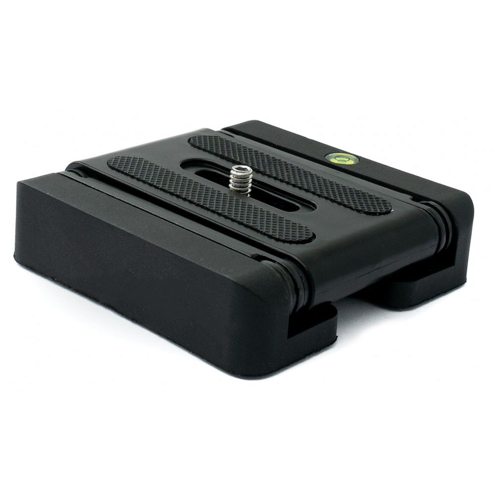 System-S Stativ Aufsatz Mit 1/4 Gewinde Halterung Und Wasserwaage Für DSLR Kamera