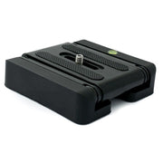 System-S Stativ Aufsatz Mit 1/4 Gewinde Halterung Und Wasserwaage Für DSLR Kamera