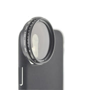 System-S ND Vario Filter 37 mm Verstellbarer Neutraldichtefilter Für iPhone 12 Pro Mit Hartschale