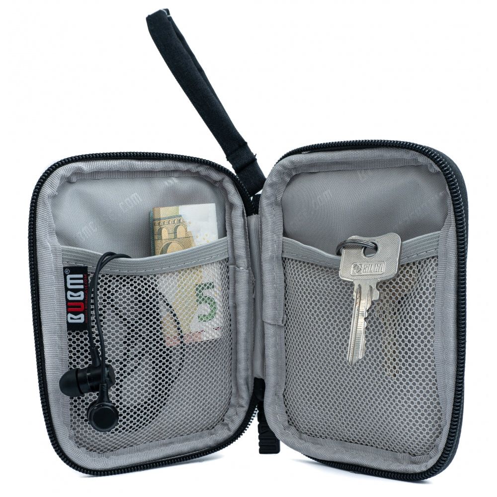 System-S Gepolsterte Spritzwasserschutz Schutztasche Fuer Powerbanks Und Kopfhörer Reise Organizer