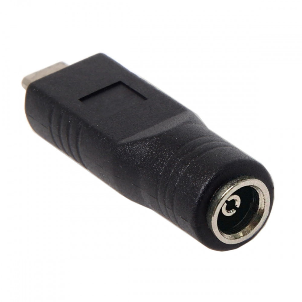 USB C Ladeadapter DC 20V 6,0 x 4,4 mm Anschluss Für USB C Geräte Kompakt Schwarz