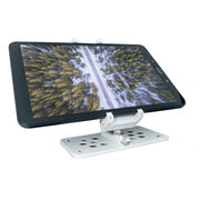 SYSTEM-S Drohnenfernbedienung Halterung Befestigung in Weiß für Smartphone Tablet