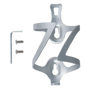 System-S Fahrrad Flaschenhalter Aus Metall In Grau Robuste Halterung Für Den Fahrradrahmen