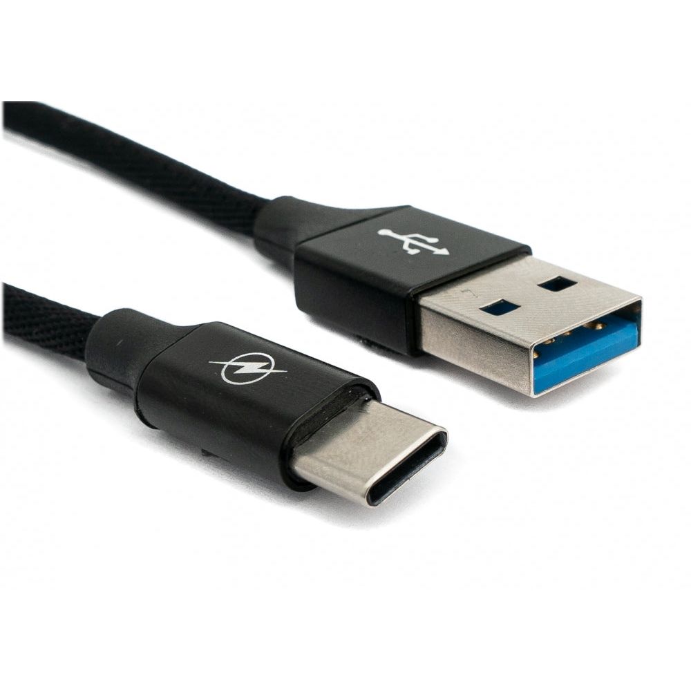 System S USB 3.1 C Zu USB A Kabel Geflochten 1 Meter Schwarz Superspeed Bis 5 Gbit Sekunde Laden