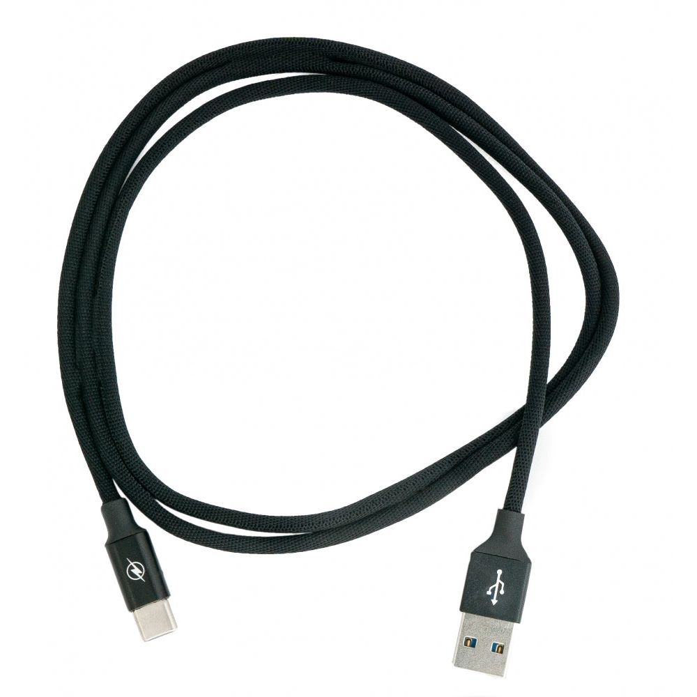System S USB 3.1 C Zu USB A Kabel Geflochten 1 Meter Schwarz Superspeed Bis 5 Gbit Sekunde Laden