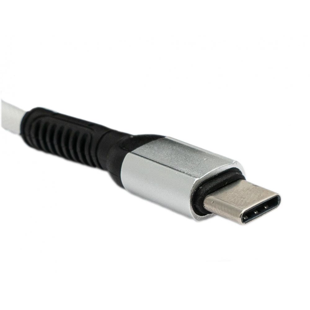 USB 3.1 2In1 Kabel 1m Weiss USB C Zu USB C Und USB A Verbindung Fur Datentransfer Und Laden