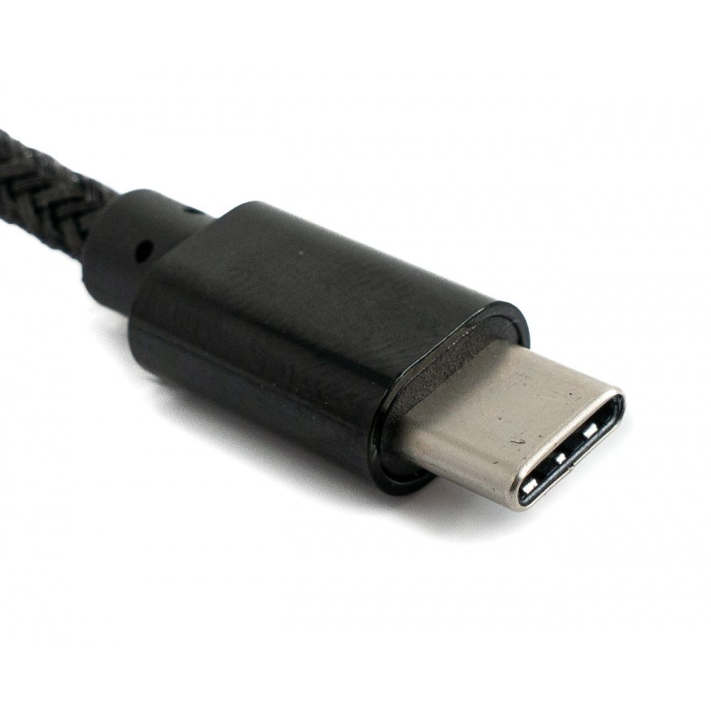 USB 3.1 Kabel Typ C Zu Typ A Geflochten Schwarz 1 Meter Hochgeschwindigkeitsdatenkabel