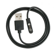 USB 2.0 Ladekabel Für Xiaomi Mibro Air Smartwatch 60 cm Schwarz Hochgeschwindigkeitsdatenübertragung