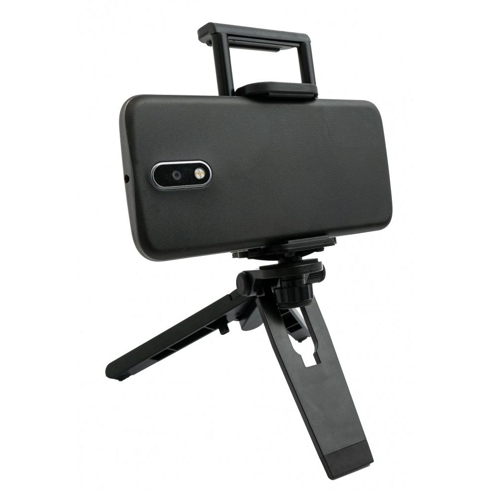 System S Smartphone Und Tablet Halterung Befestigung Schwarz Für Kamera Stativ Selfie Stick