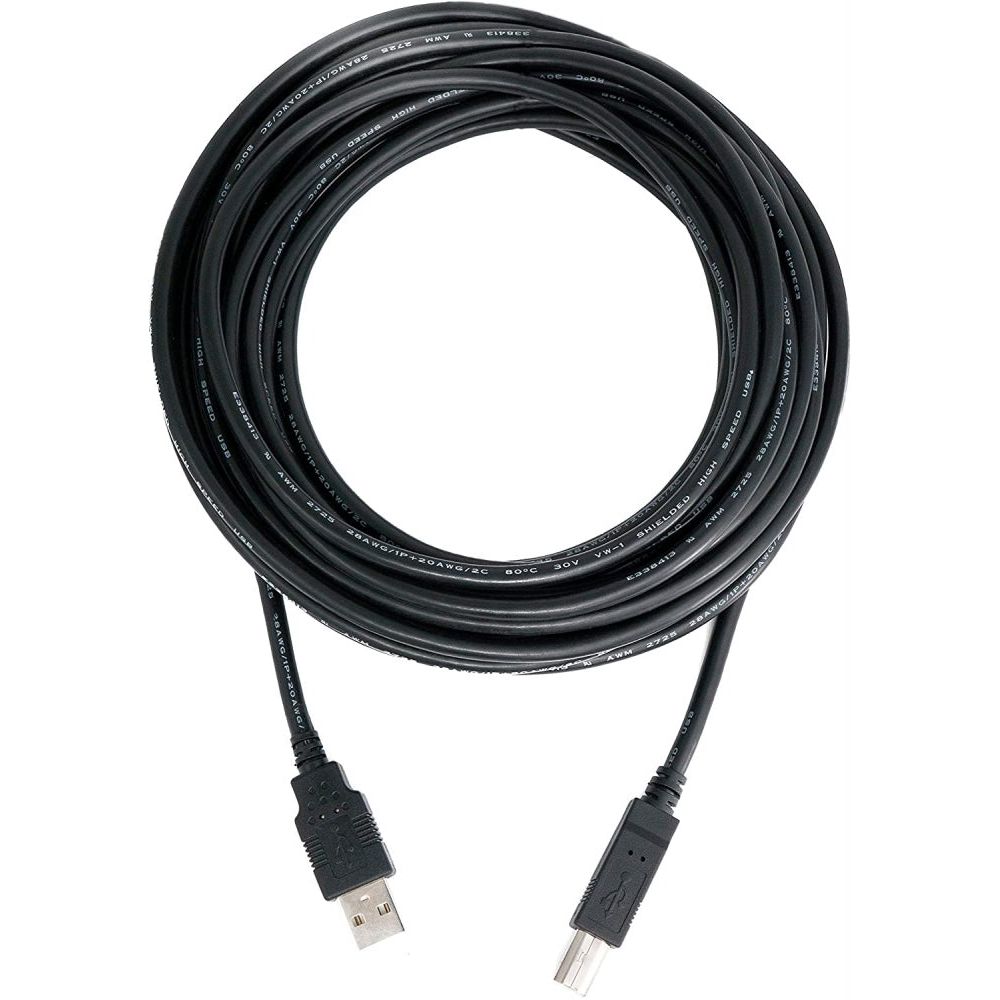 Systemhaus Zakaria USB A Auf USB B Kabel 8 Meter Lang Hochwertiges Datenübertragungskabel