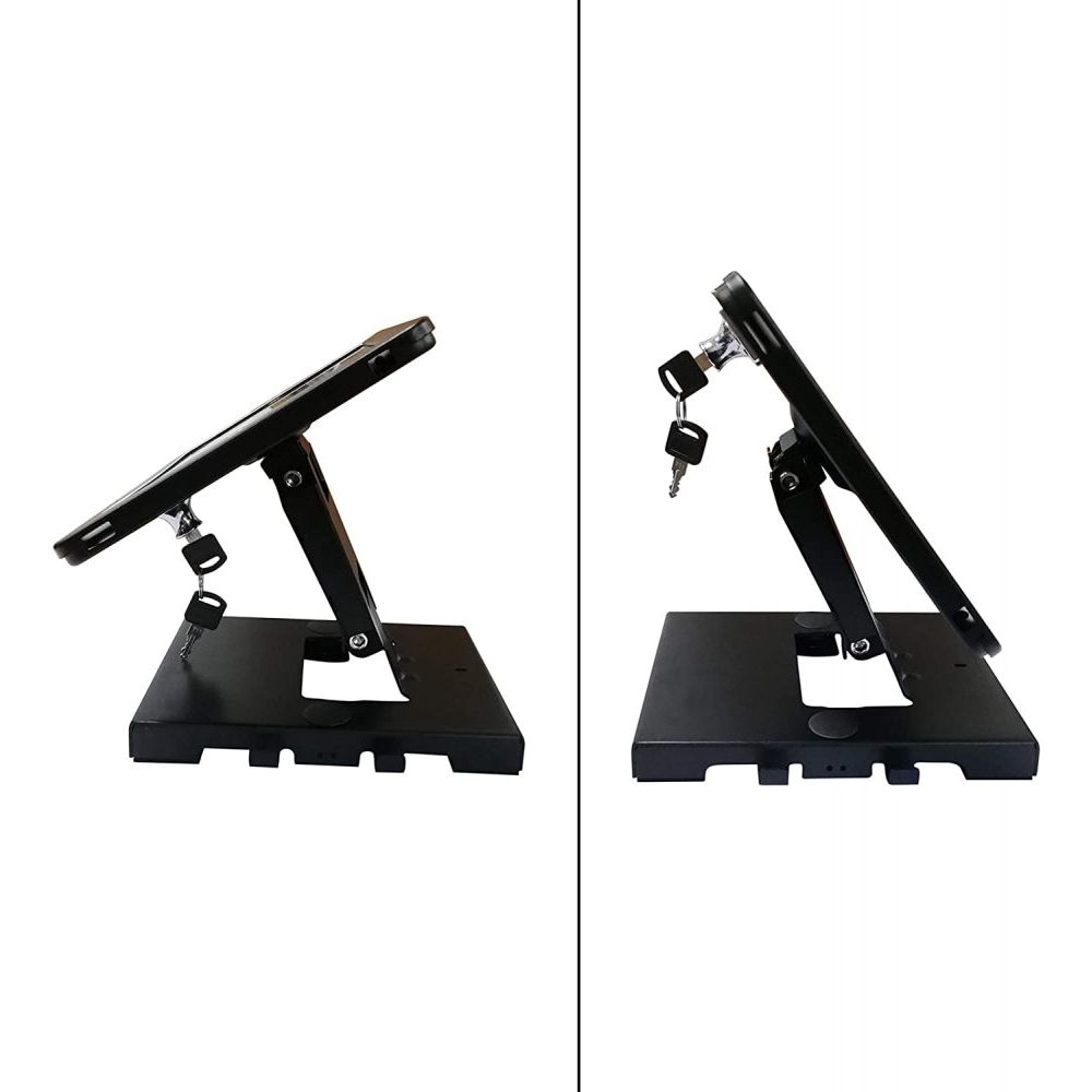 Abschließbare Tisch Und Wandhalterung Für iPad Pro 12,9 Zoll Modell 2018 Schwarz