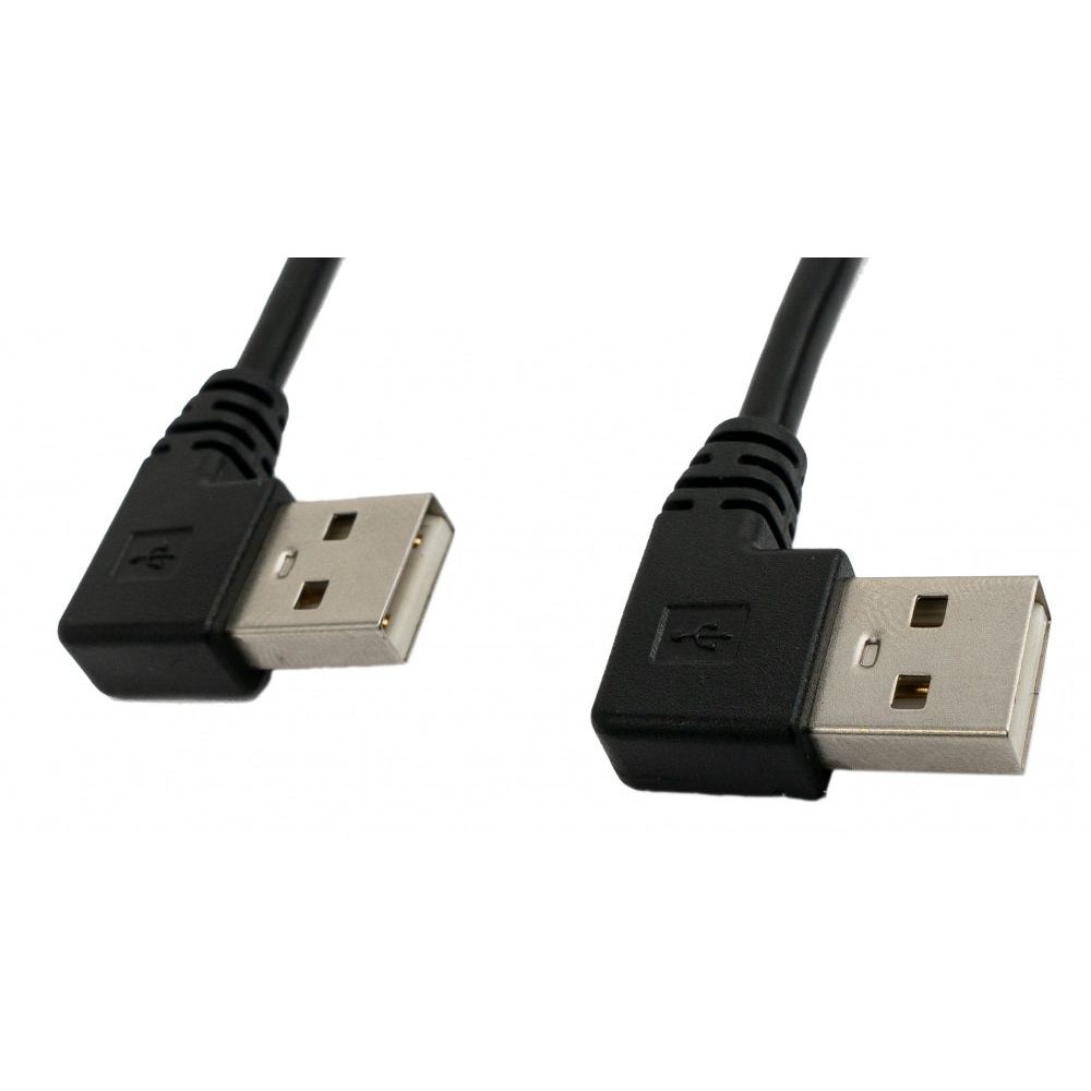USB 2.0 Kabel 30 Cm Typ A Zu Typ A Winkel Schnelle Datenübertragung Bis 480 MBit Pro Sekunde