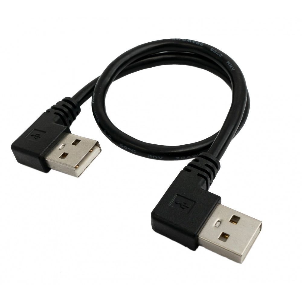 USB 2.0 Kabel 30 Cm Typ A Zu Typ A Winkel Schnelle Datenübertragung Bis 480 MBit Pro Sekunde