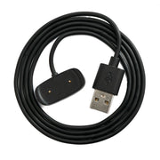 SYSTEM-S USB 2.0 Ladekabel 100 cm Für Amazfit T-Rex Pro Smartwatch Schwarz Bis 480 Mbit Pro Sekunde