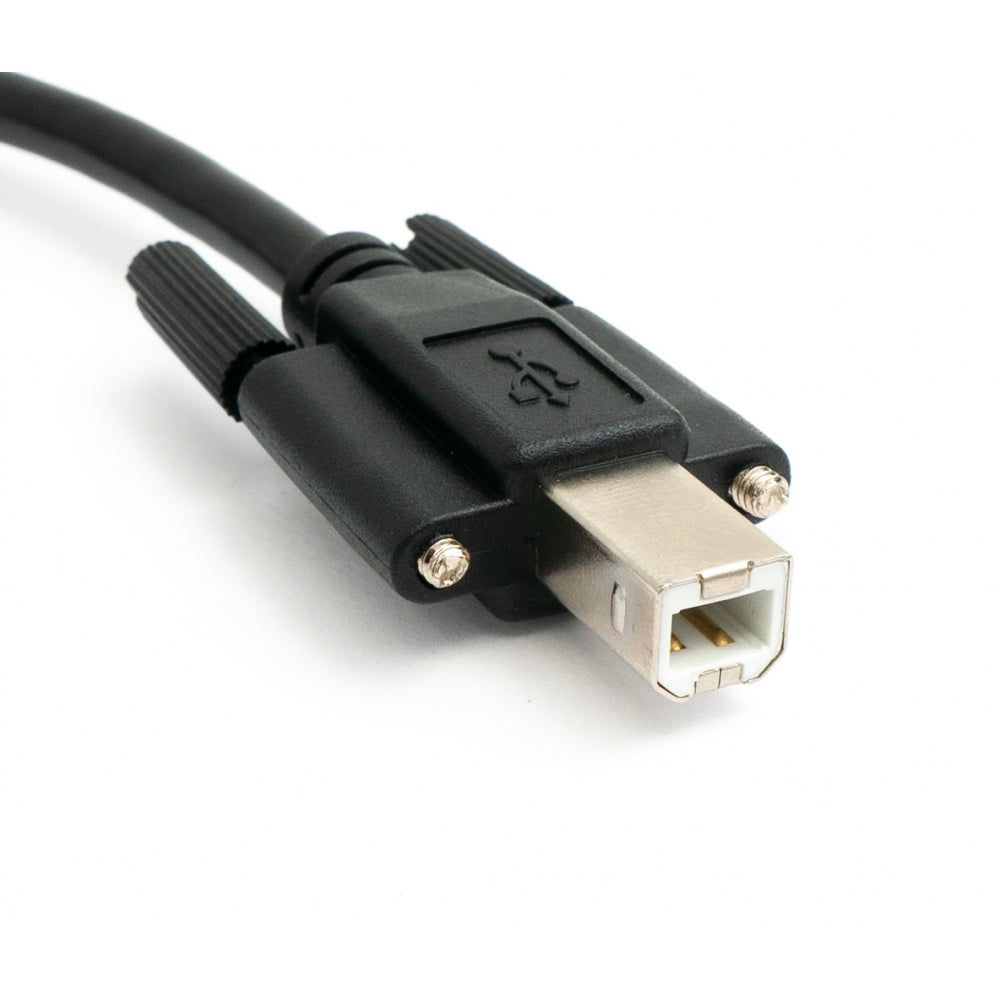 USB 2.0 Kabel Typ A Zu B 5 m Schwarz Hochwertiges Datenkabel Für Drucker Externe Laufwerke