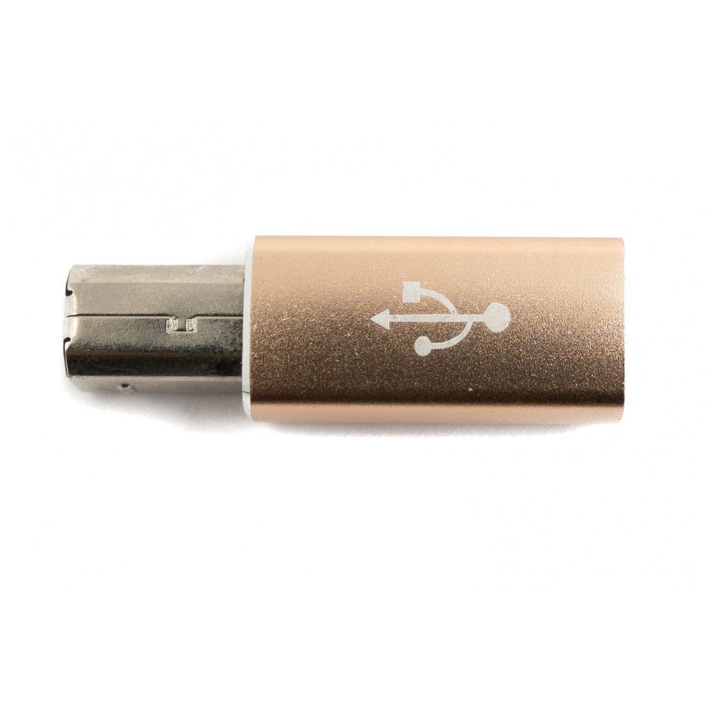 System-S USB 3.1 MIDI Adapter Typ C Buchse Zu 2.0 Typ B Stecker Kabel Gelb Für MIDI Keyboard